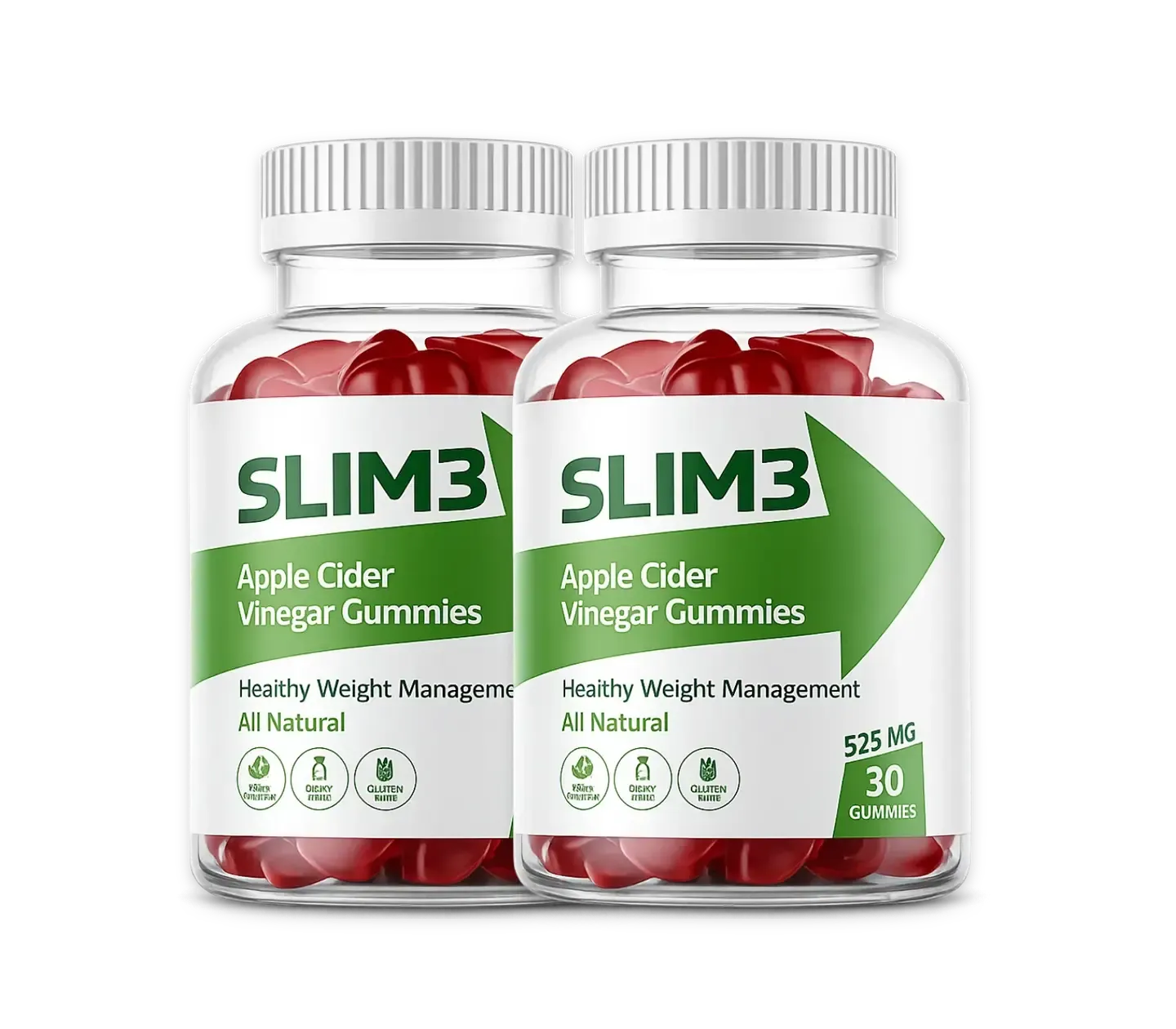 Slim3 Gummies pack presented as part of a daily routine