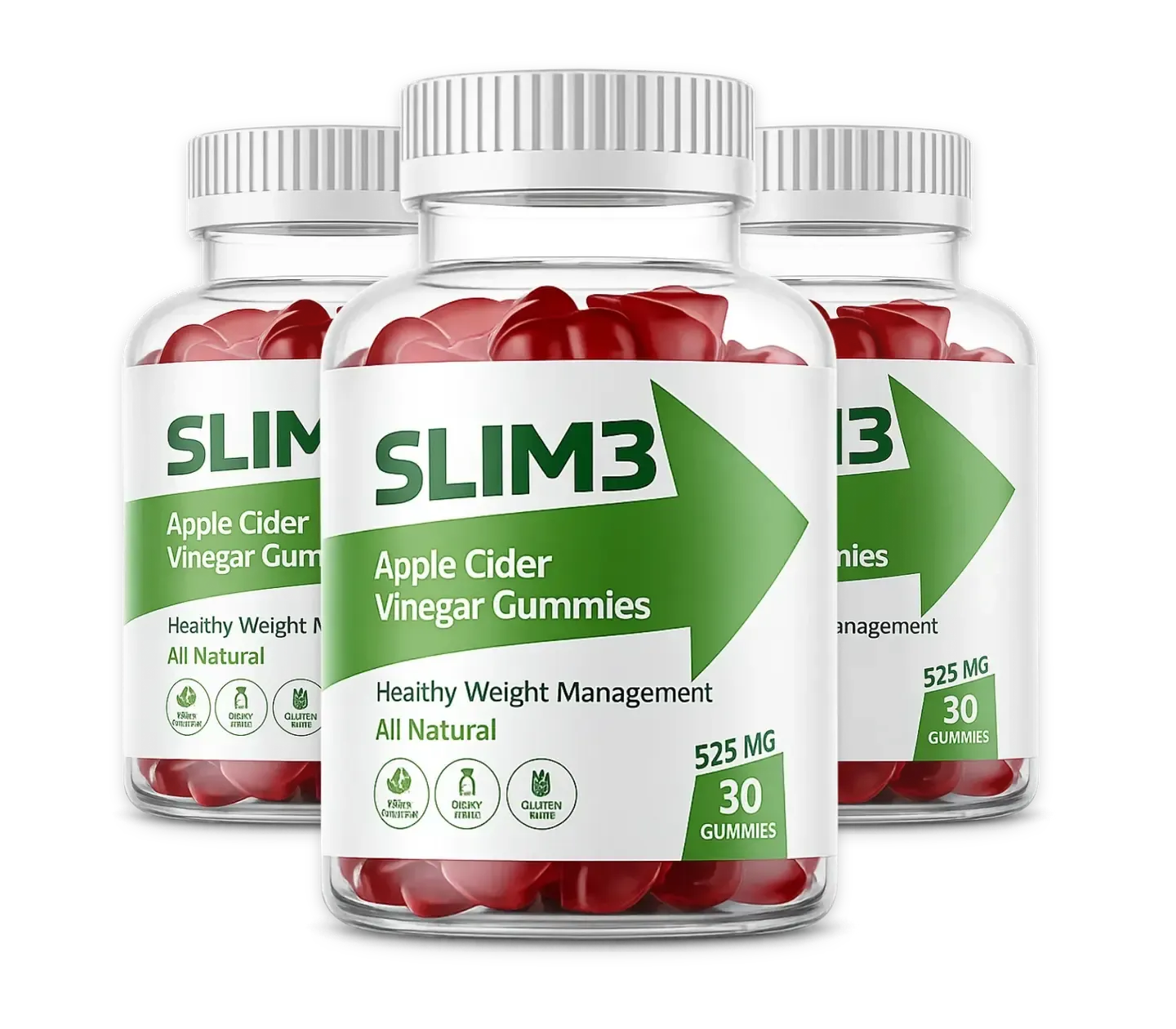 Slim3 Gummies three-pack option